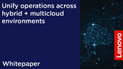 Unify operations across hybrid + multicloud environments